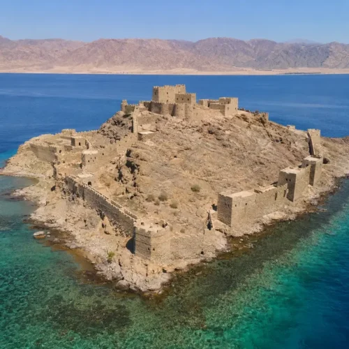 saladin-castle-farun-island-main قلعة صلاح الدين في جزيرة فرعون